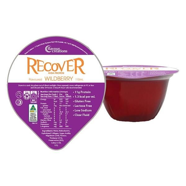 Recover Wildberry Flavoured 11g Protein Supplement 110mL