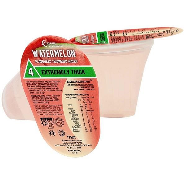 Flavour Creations Watermelon Flavoured Water 175mL Level 4 Extremely Thick