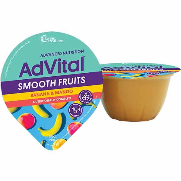 AdVital Nutritionally Complete Smooth Fruits Banana and Mango
