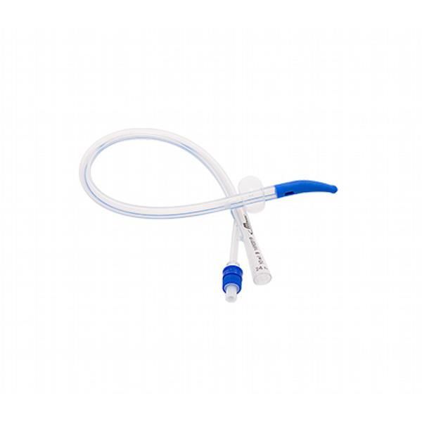 Mdevice Foley Catheter - Tiemann Tip Silicone 2-Way 24Fr 5-10mL 41cm Box 10