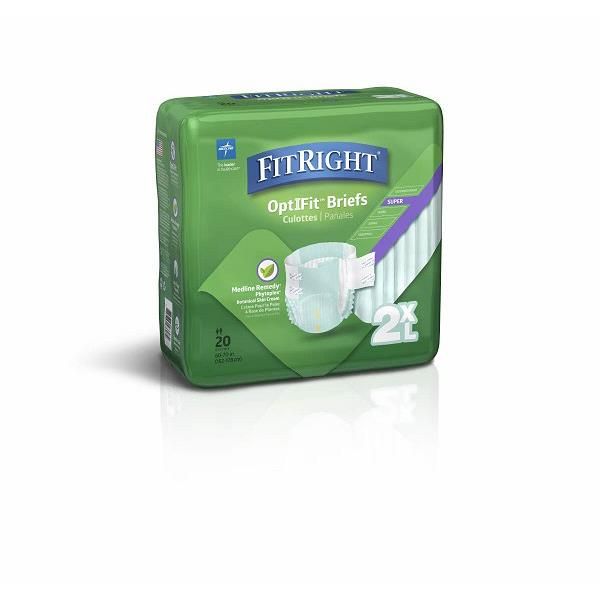 Fitright Remedy Briefs 2XL 152-175cm PK 20'S