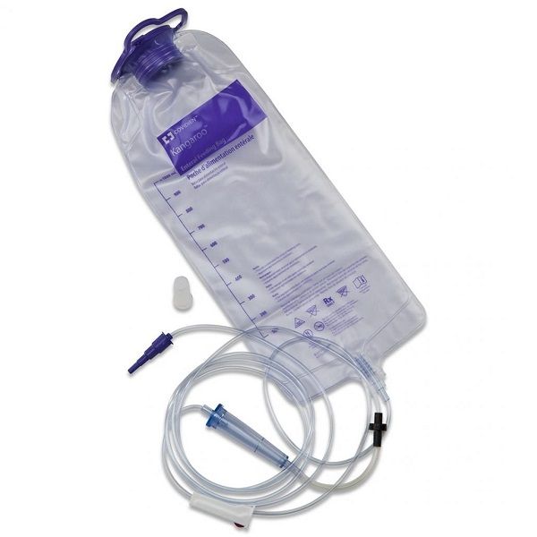 Kangaroo EPUMP 1000ml EZ Cap Set Feed No port Only