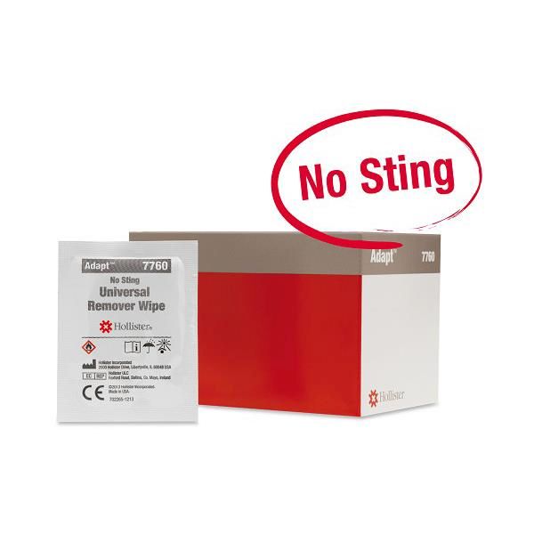Hollister Universal Remover Wipes Box 50