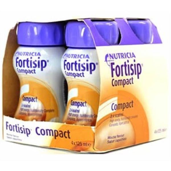 Fortisip Compact Protein Mocha 125ml Pack 4