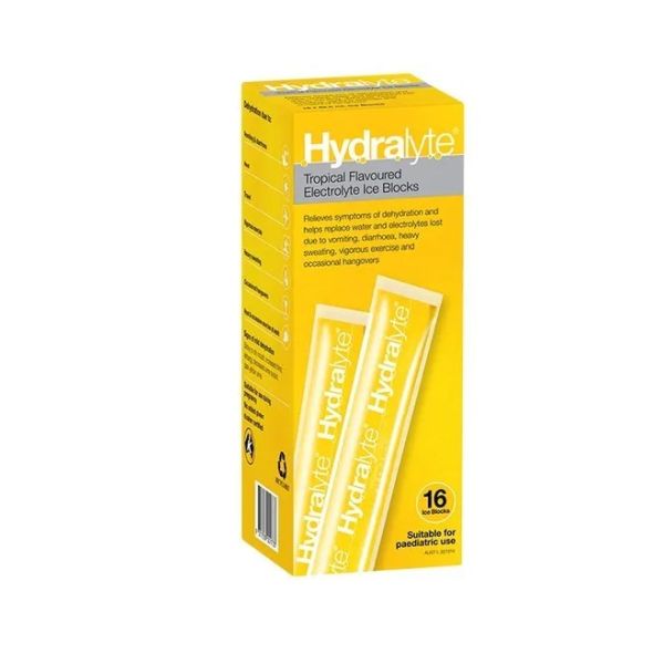Hydralyte Tropical Ice Block Pk16