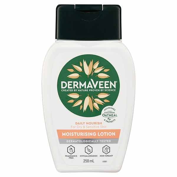 DermaVeen Daily Nourish Moisturising Lotion 250ml