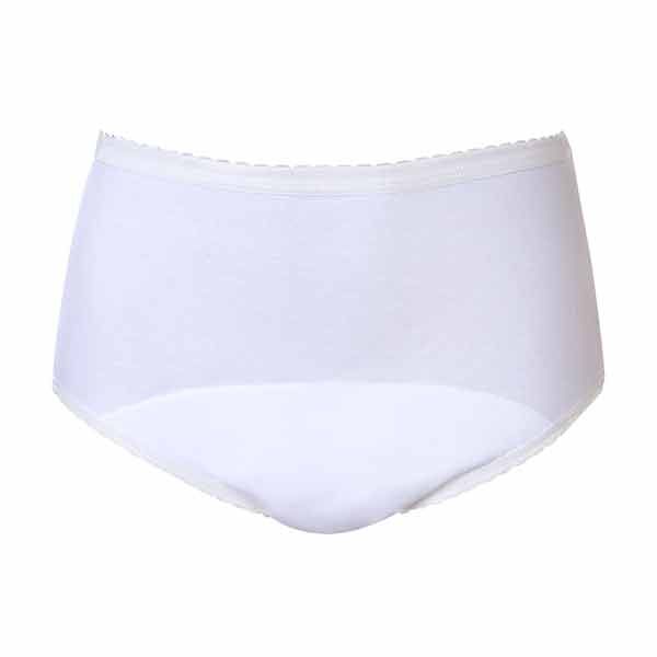 Ladies Everyday Full Brief White 22-24