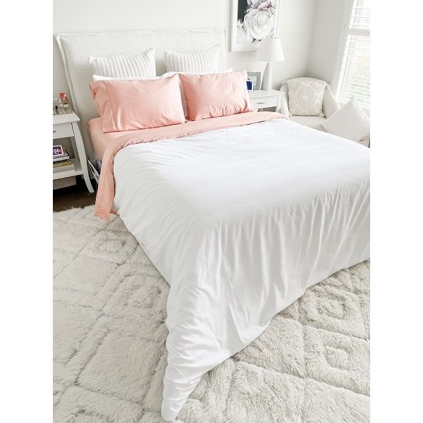 Staydry Durabreathe White Cover with zip King Single