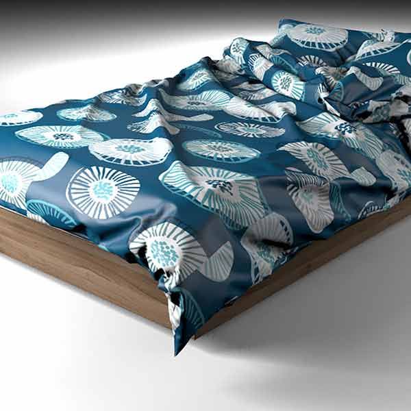 Staydry Durabreathe Cucumber Jelly Navy Cover and Pillow Single