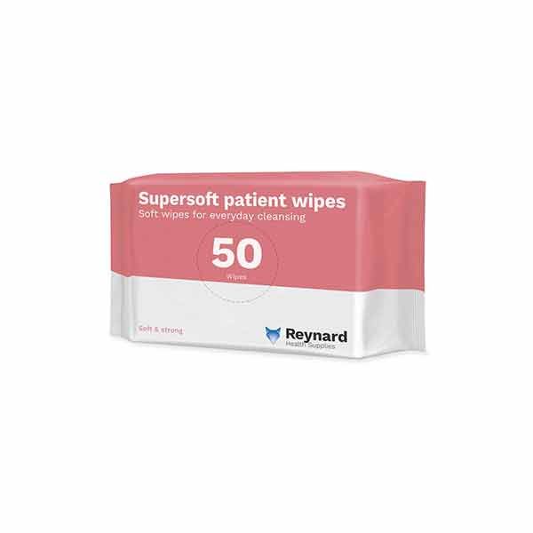 Reynard Super Soft Patient Wipes Box 50