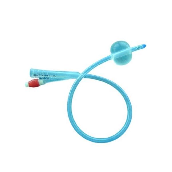 Endoflow 24Fr Foley Balloon Catheter 2 way Silicone 5ml Box 10