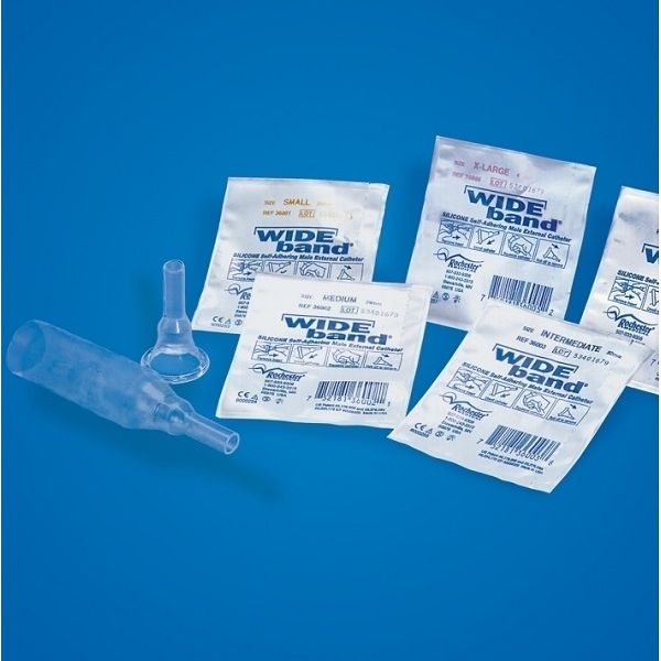 Rochester Wide Band Silicon Urisheath self adhesive 36mm