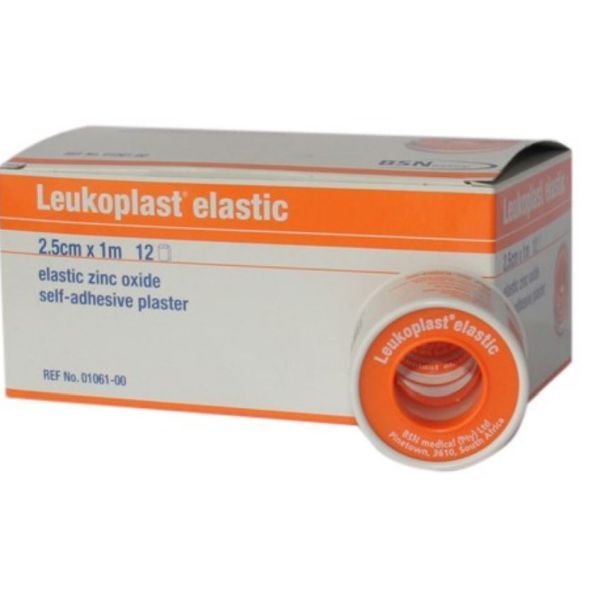 Leukoplast Elastic Tape Orange 2.5cmx1m