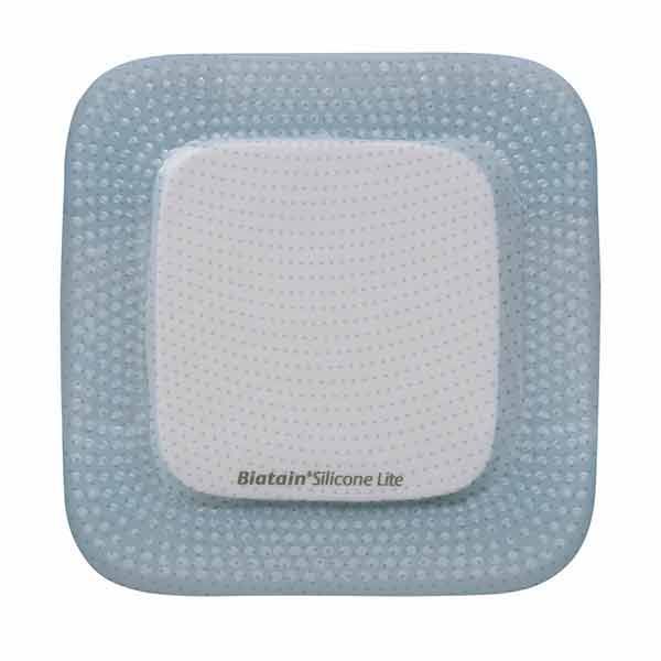 Biatain Silicone Lite Adhesive Foam Dressing 7.5x7.5cm