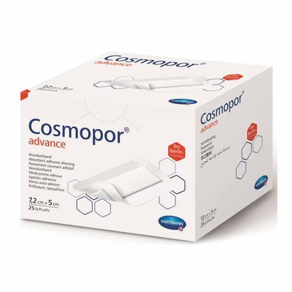 Cosmopor Advance Sterile 10x8cm Box 25