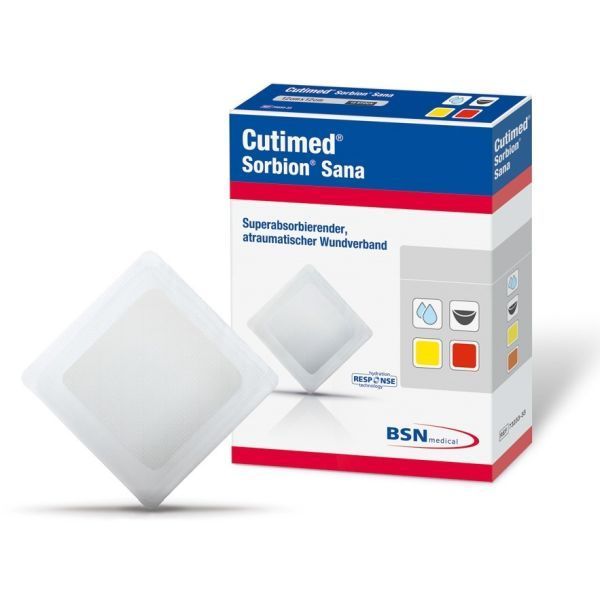 Cutimed Sorbion Sana Gentle 12x12cm