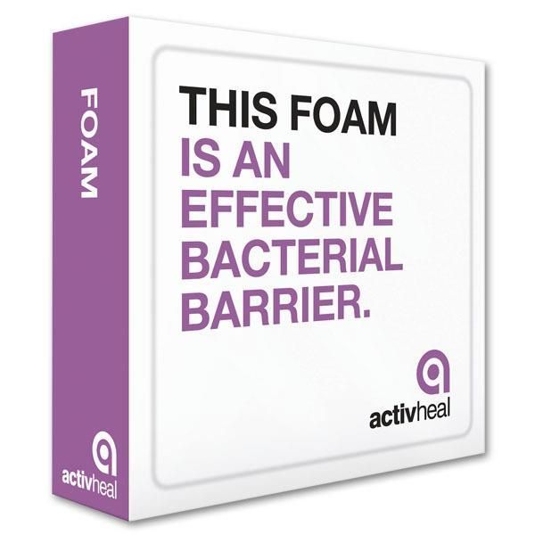 Activheal Foam Island-Adhesive 20x20cm