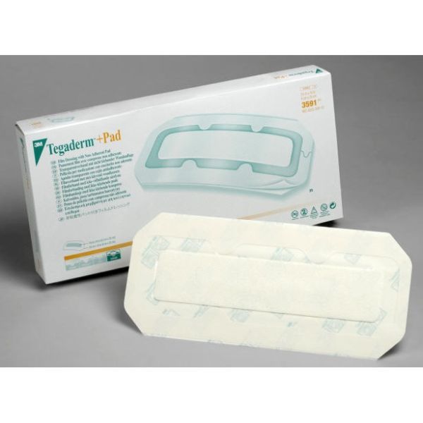 Tegaderm Adhesive Island Dressing 9x25cm