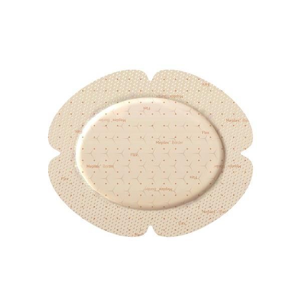 Mepilex Border Flex Oval 13x16cm