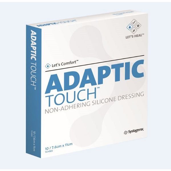 Adaptic Touch Non-Adhering Silicone Dressing 7.6x11cm