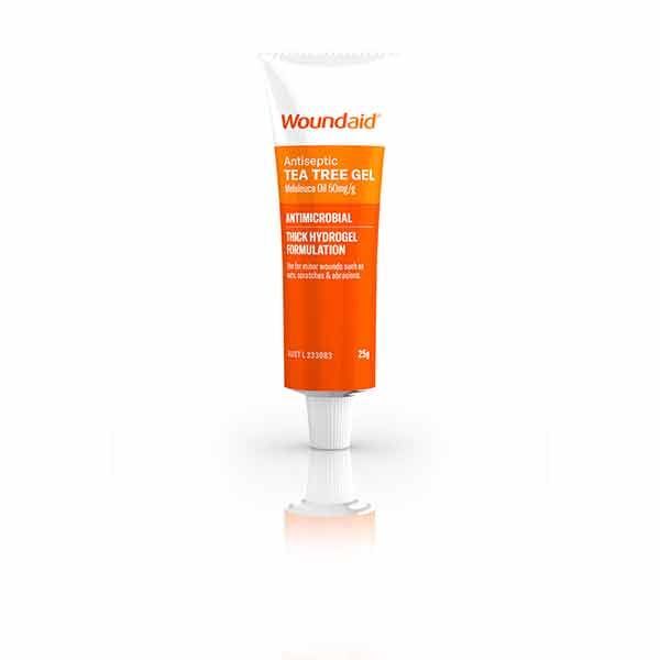 Mundicare Woundaid Antiseptic Tea Tree Gel 25g