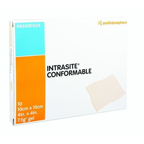 Intrasite Conform Impregnated Dressing 10x10cm