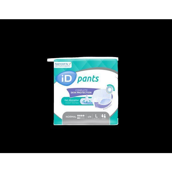 iD Pants Normal L 100-145cm 1250mL Pk14