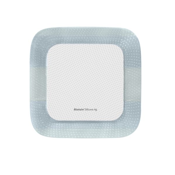 Biatain Silicone Silver 12.5 x 12.5cm Box 5