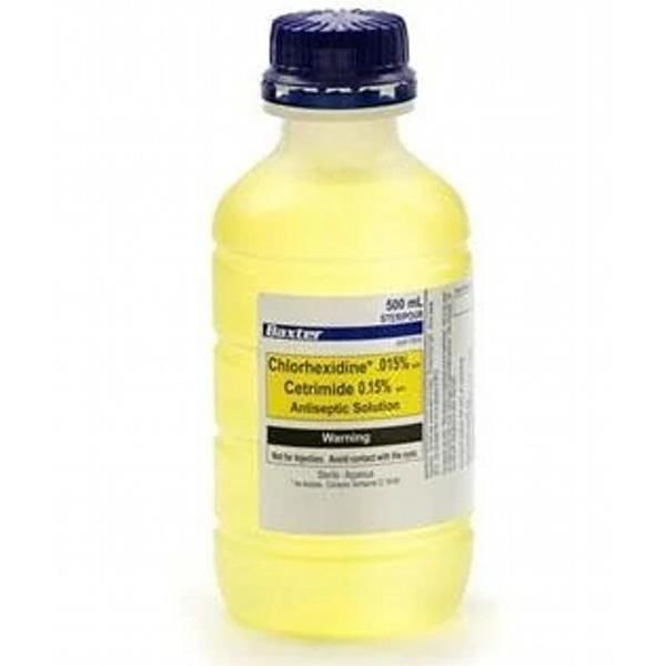 Chlorhexidine 0.015% And Cetrimide 0.15% 100ml