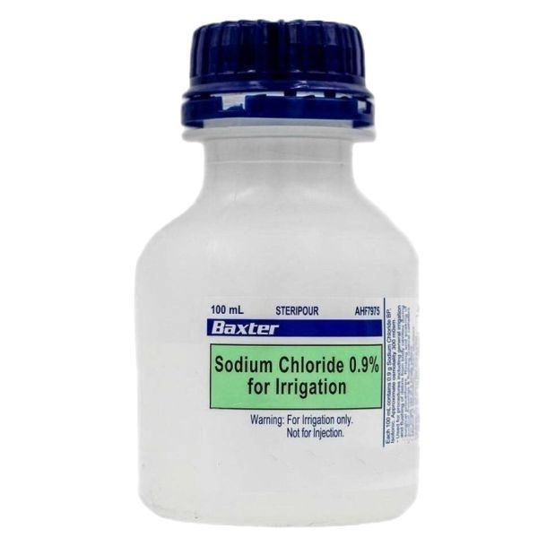 Sodium Chloride 0.9% Irrigation Bottle 100ml_1