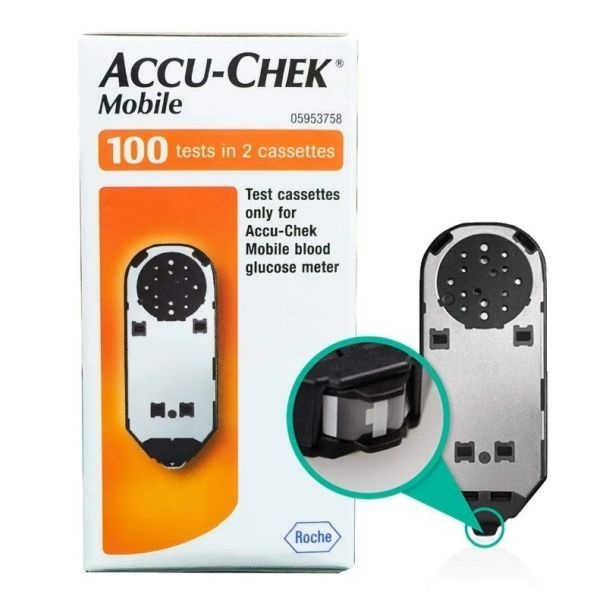 AccuChek Mobile 100 Cassette