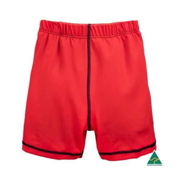 NightNDay Adult Incontinence Swim Short Red XXLge