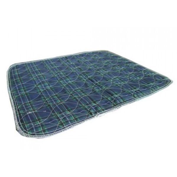 Drycare Chair Pad Waterproof backing  Tartan 85x58cm