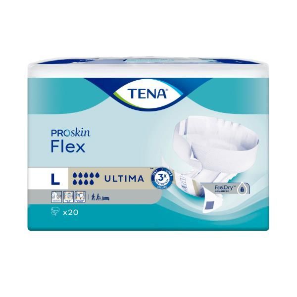 Tena Flex Proskin Ultima 2550mL Large Pk20