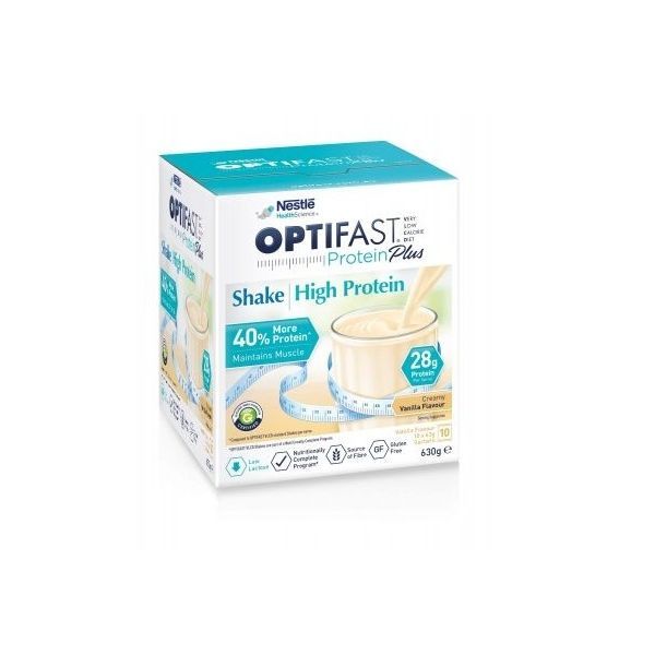 Optifast Protein Plus Shake Vanilla 63g Pack 10