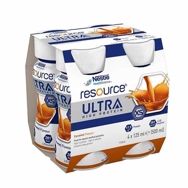 Resource Ultra Caramel 125ml Pack 4