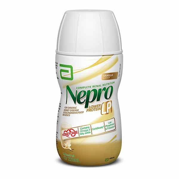 Nepro Lower Protein Vanilla 220mL Bottle