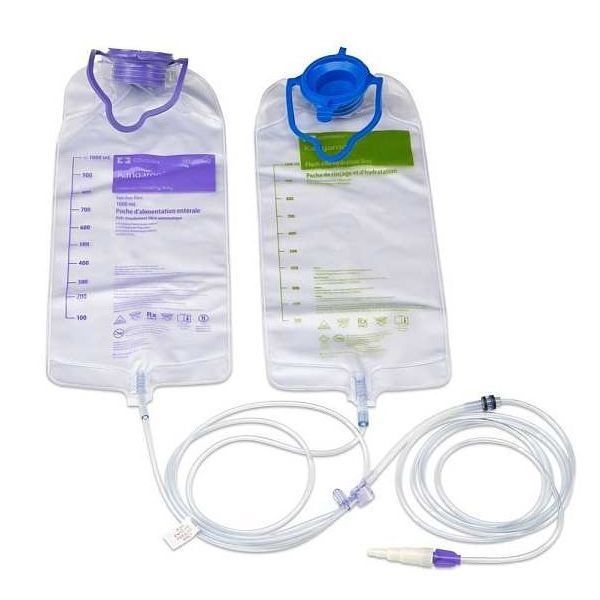 Kangaroo EPump Feed And Flush Set 1L Sterile