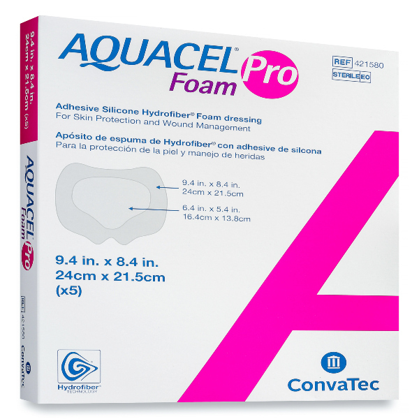 AQUACEL Foam Pro Sacral 24x21.5 cm