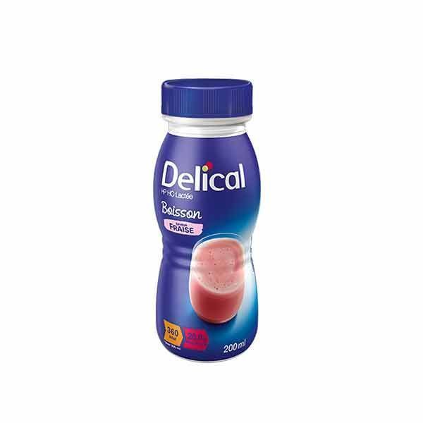 Delical 1.8Kcal/ml Classic Milky Strawberry 200ml Pack 4