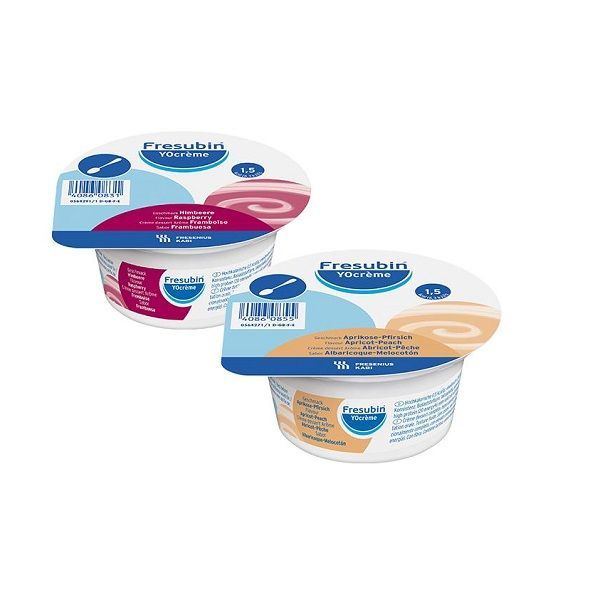 Fresubin Yocreme Apricot Peach 125g Pack 4