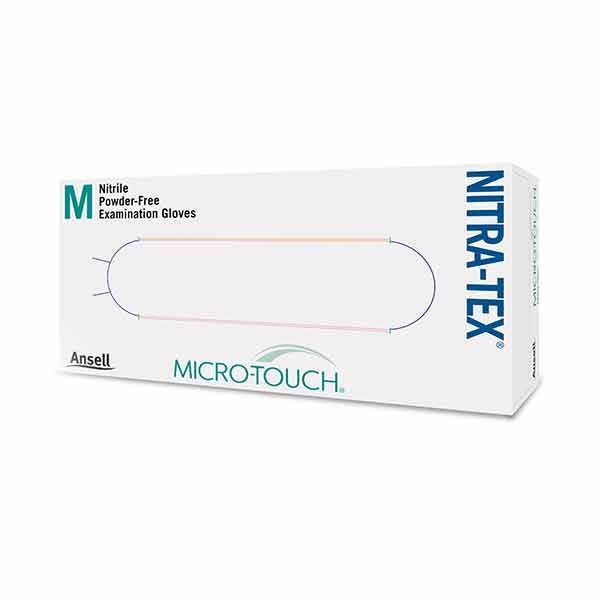 Nitra-Tex Nitrile Gloves Powder Free Medium Box 100