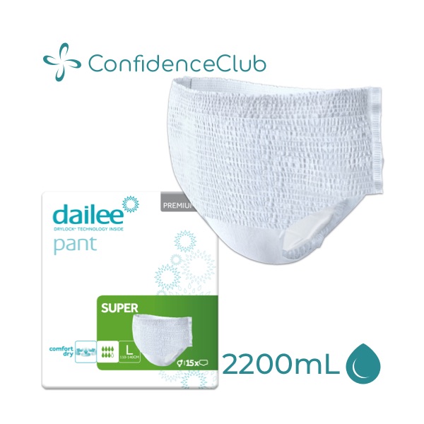 ConfidenceClub Dailee Pull up Pants Super Large 2200ml  PK15
