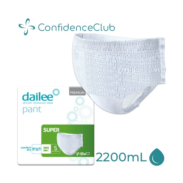 ConfidenceClub Dailee Pull up Pants Super Small 2200ml Pk15