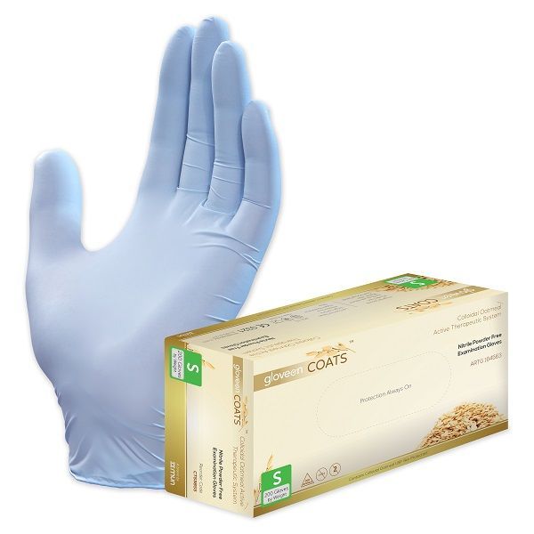 GloveOn COATS Nitrile Exam Gloves PF Small Box of 200