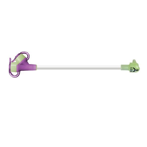 Mini One Right Angle Purple Dual ENFit Y-Port 12  Feeding Set