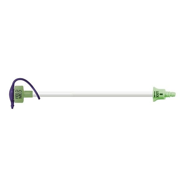 Mini One Feed Set 12 Straight Connector Single Enfit with Cap Box 10