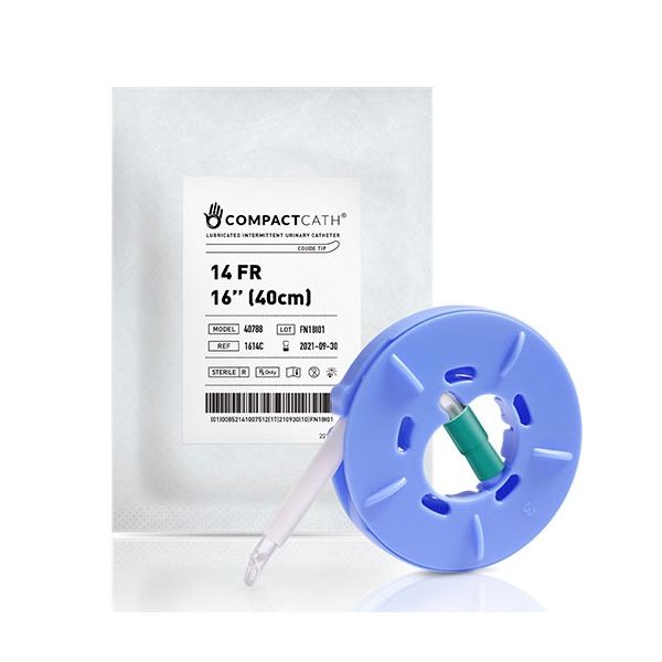 CompactCath Classic Pre Lubricated Discreet Catheter Unisex FG12