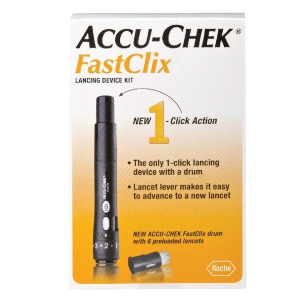AccuChek FASTCLIX KIT Lancing Device