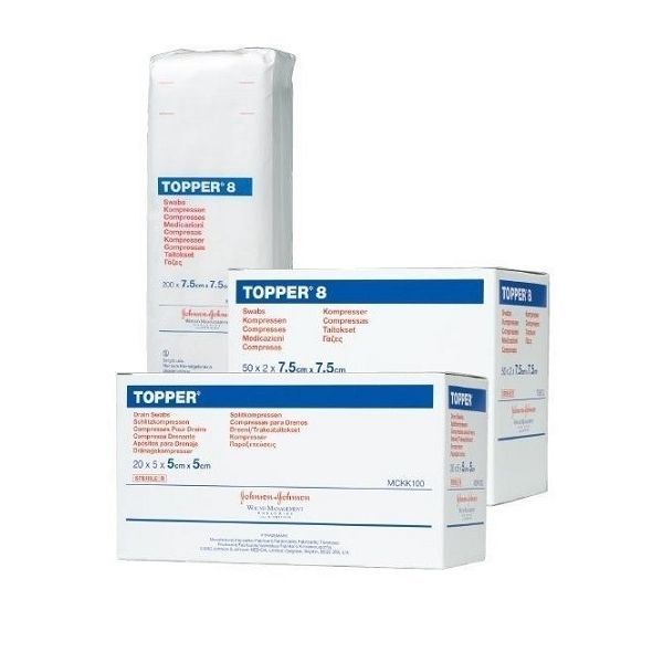 Topper IV Drain Sponge Box of 20 Slips of 5